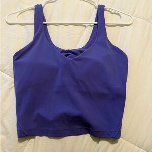 lululemon athletica Purple Crop Top